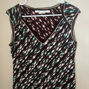 Max Studio Sleeveless Women's Dress Shirt Blouse Size Medium M